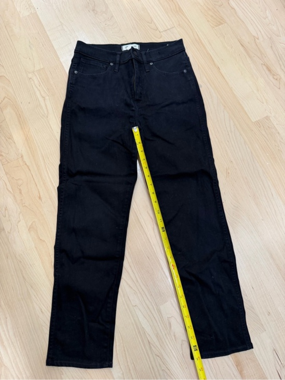 Madewell Women's Black Skinny Jeans - Stovepipe